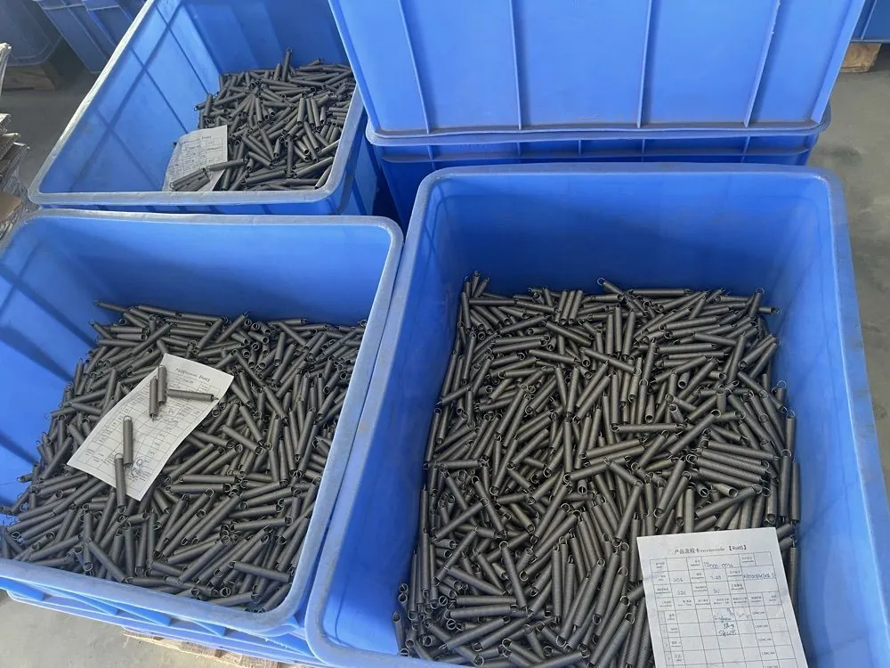 Counterbalance springs ready for packing